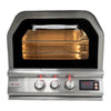 Blaze BLZ-26-PZOVN 26-Inch Built-In Gas Outdoor Pizza Oven W/ Rotisserie